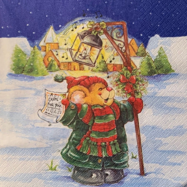 Serviette a Carol for you